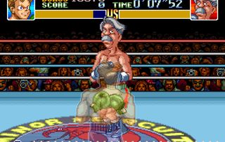 Super Punch-Out!! on the SNES, logged for points.